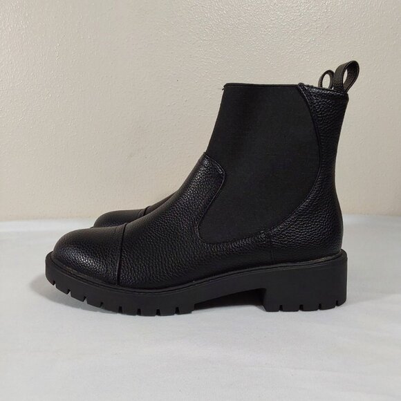 Matisse + Anthropologie Black Ankle Indie Chelsea Boots - Good Cond - 8 - Picture 3 of 10